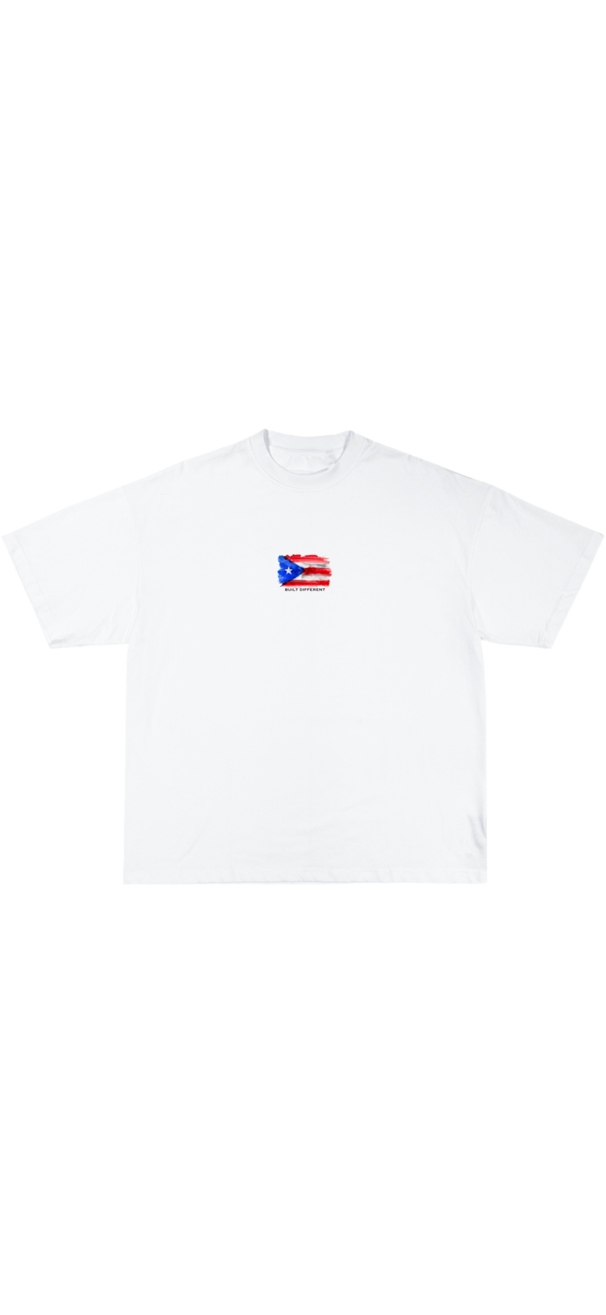 Built Different Puerto Rican Day Parade Tee