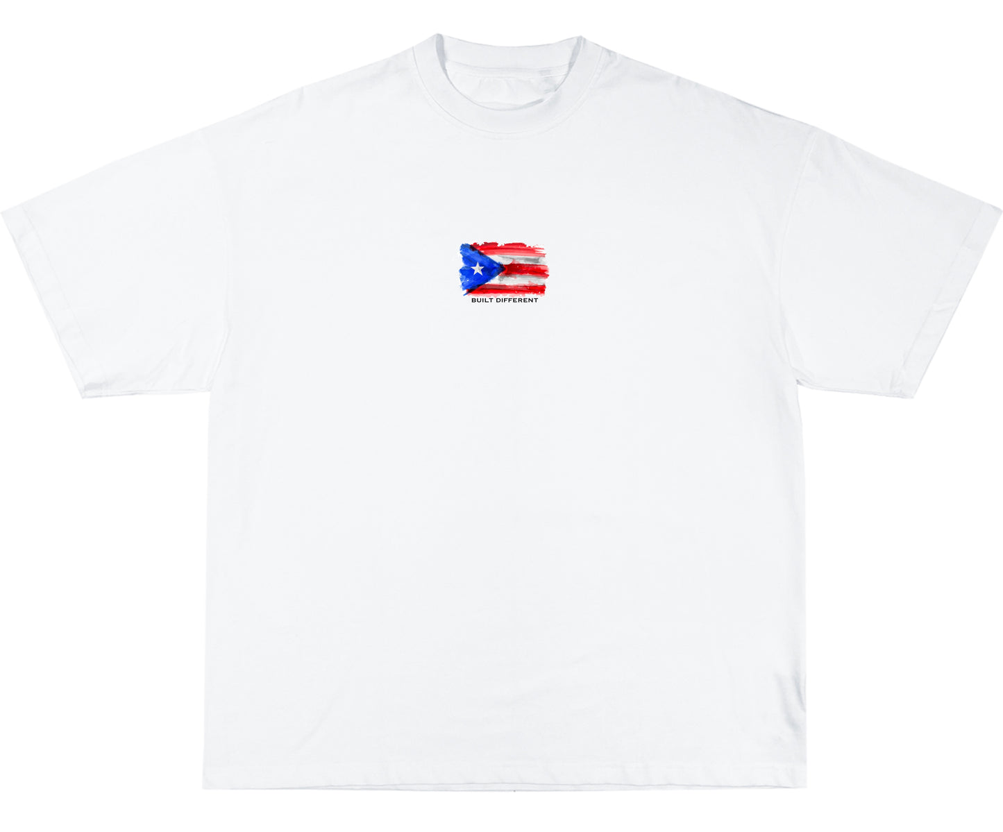 Built Different Puerto Rican Day Parade Tee